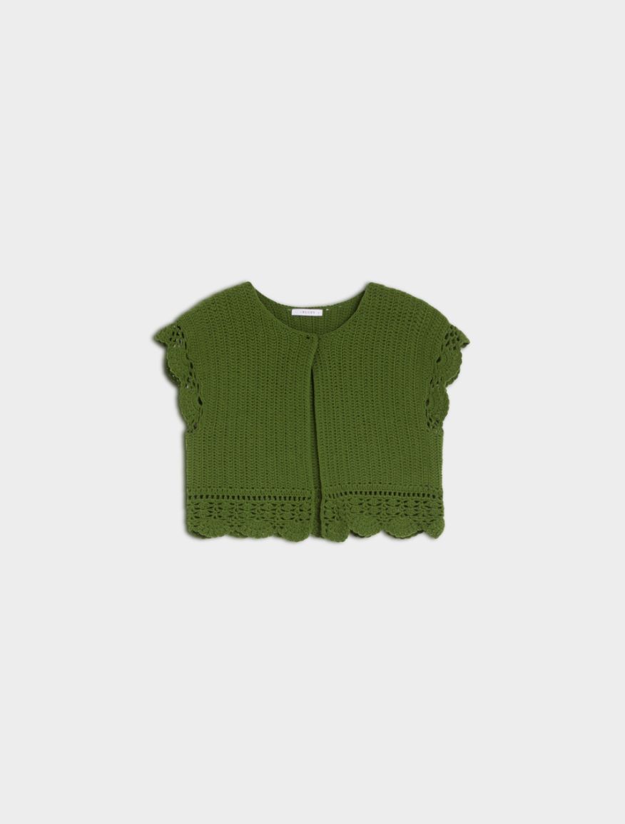 Cardigan macramé Cardigan macramé