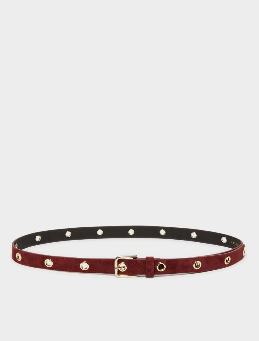 Suede belt Suede belt