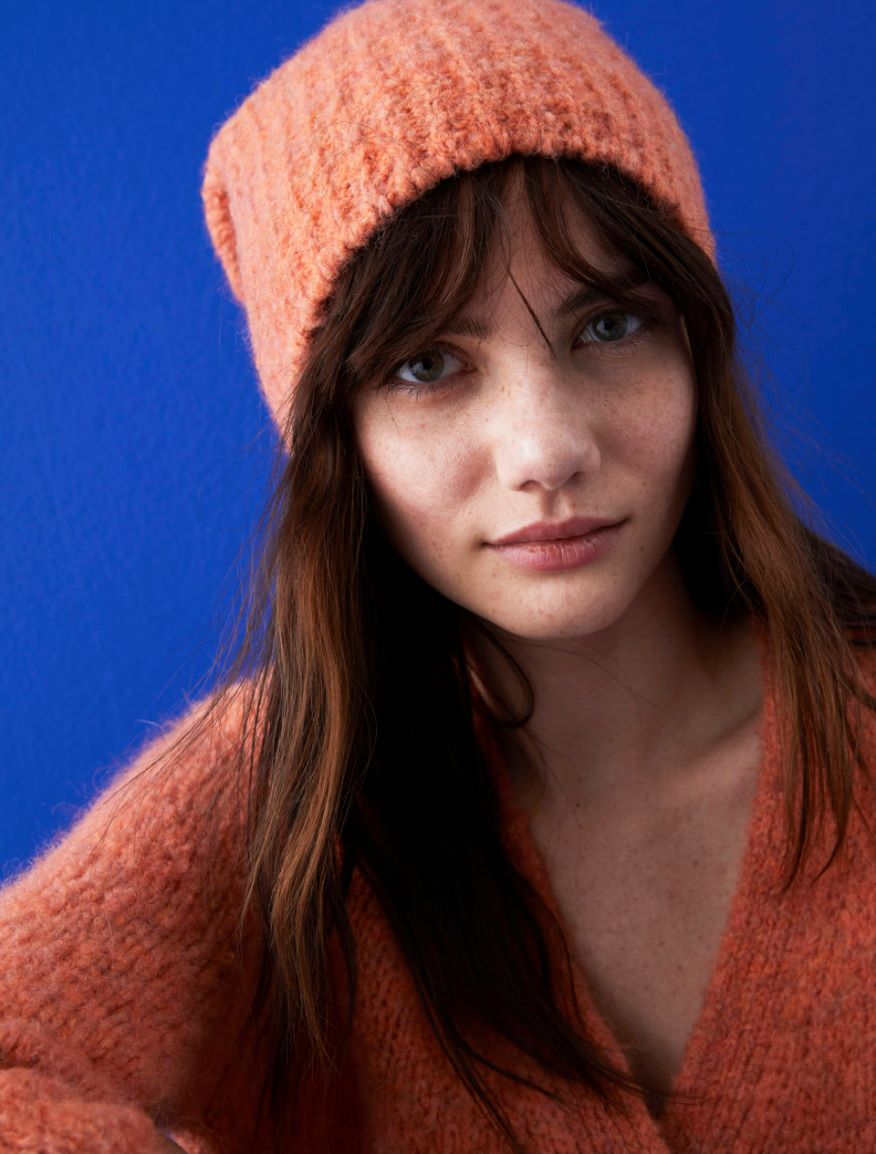 Knitted beanie hat Knitted beanie hat