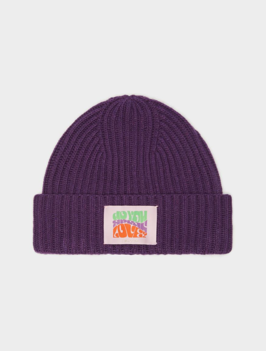 Cashmere-blend beanie hat Cashmere-blend beanie hat