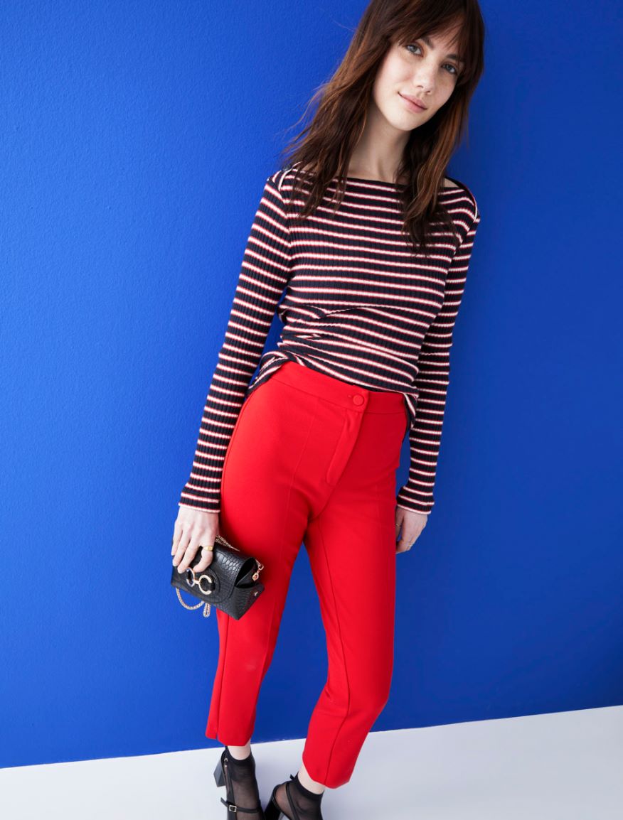 Semi-fitted trousers Semi-fitted trousers