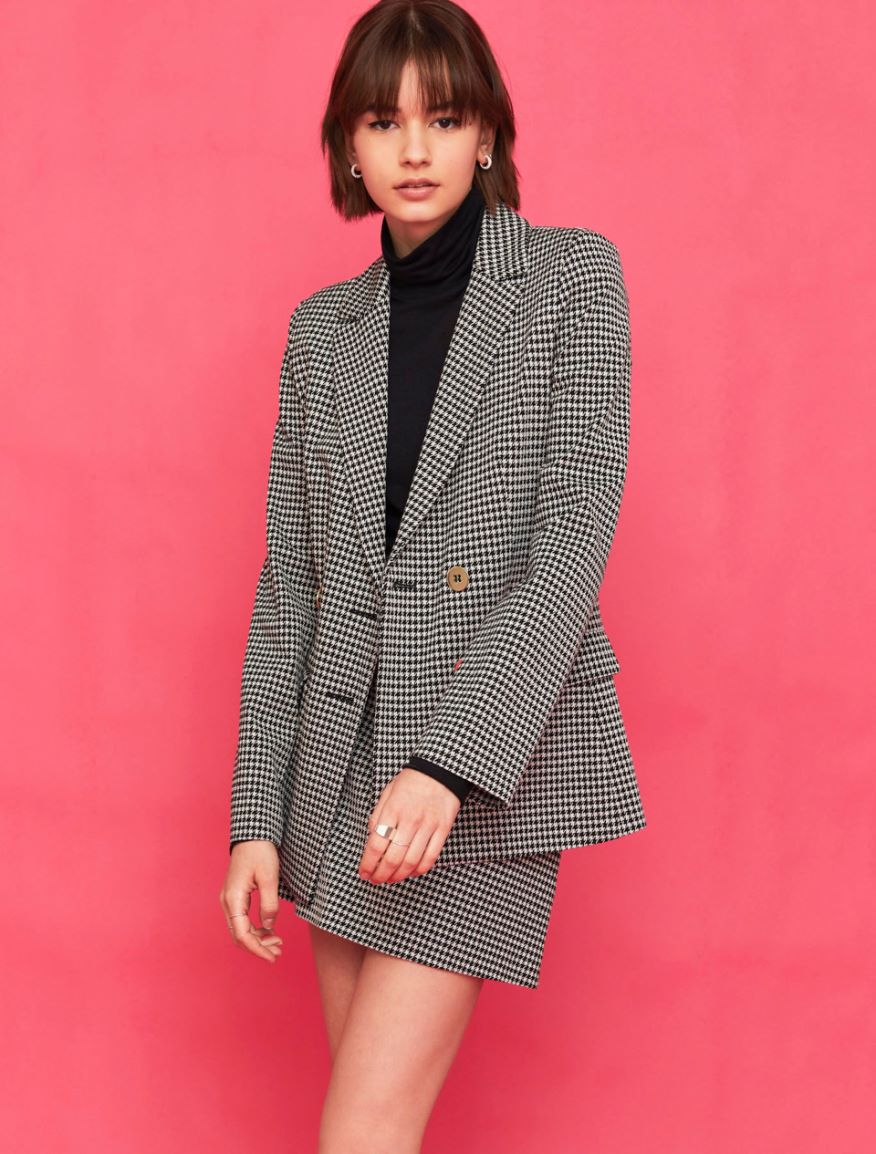 Double-breasted blazer Double-breasted blazer