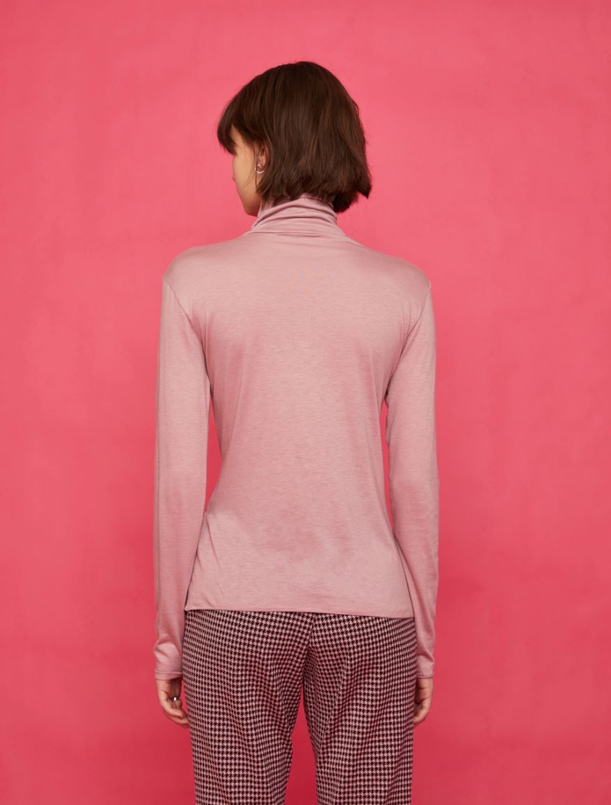 Cashmere-blend polo-neck sweater Cashmere-blend polo-neck sweater