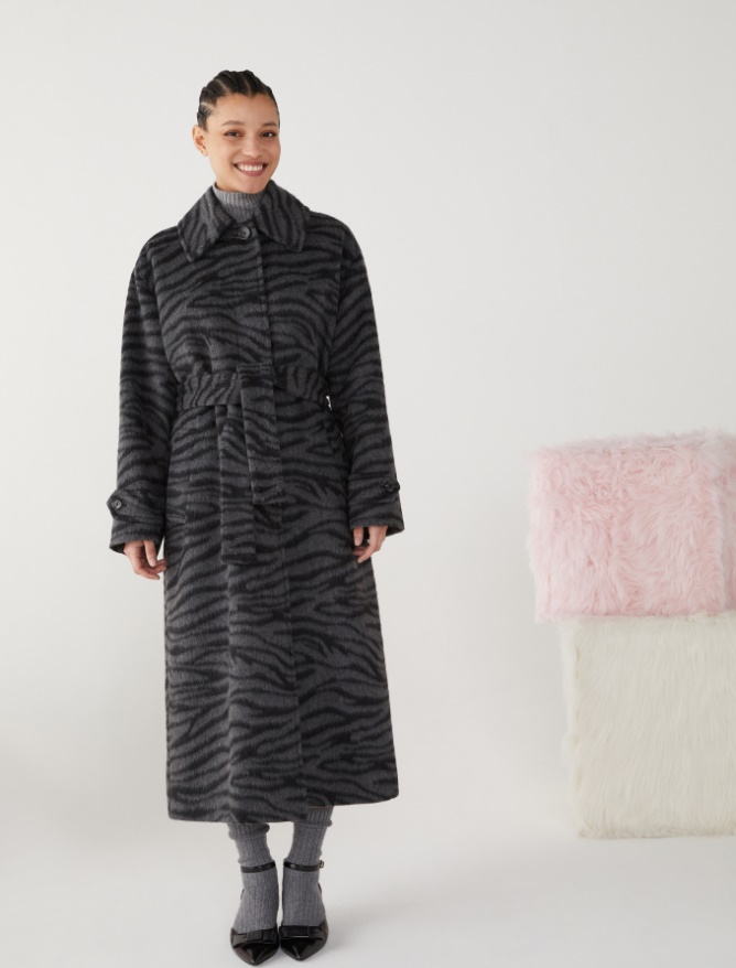 Jacquard coat -  - iBlues