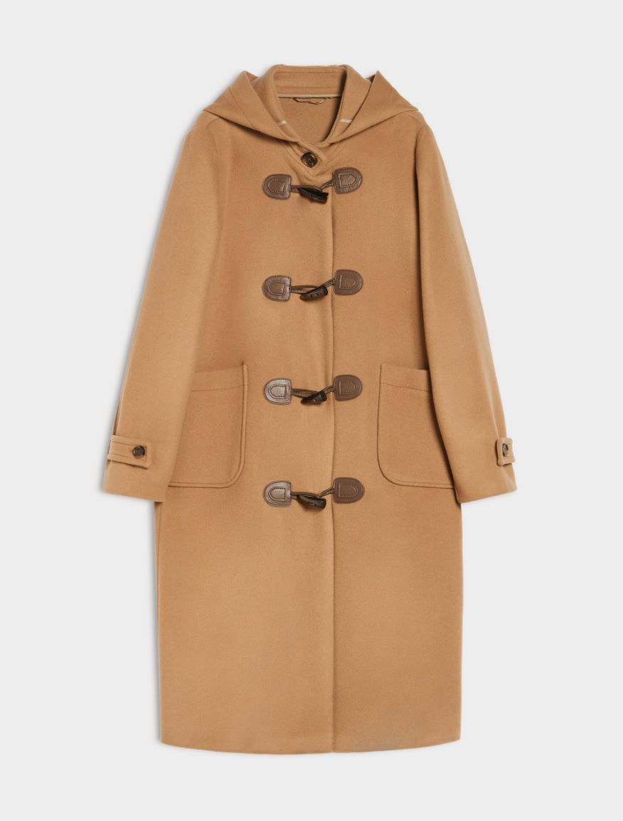 Hooded coat - CAMEL - 5 - iBlues