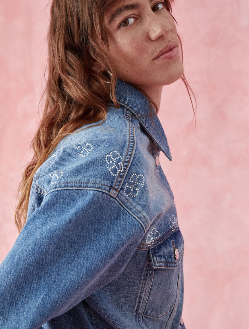 Denim jacket - BLUE JEANS - iBlues