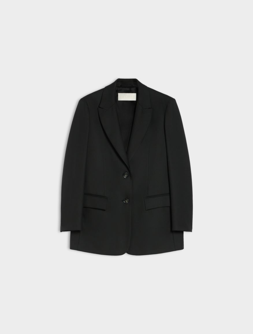 Straight-fit blazer - BLACK - 5 - iBlues