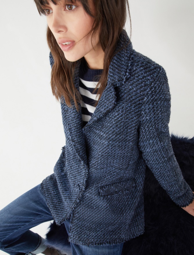 Wool-blend blazer -  - iBlues