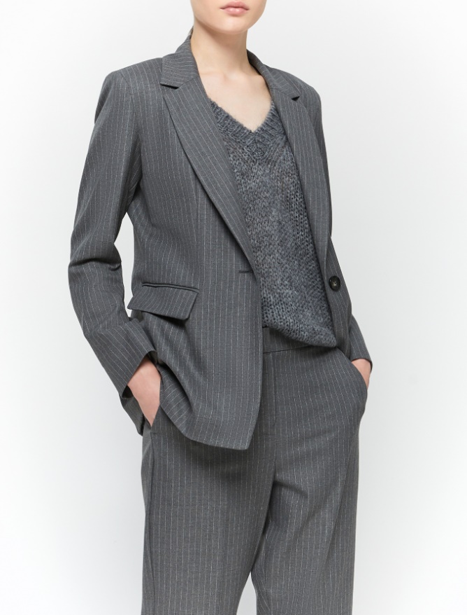 Figure-skimming blazer -  - iBlues