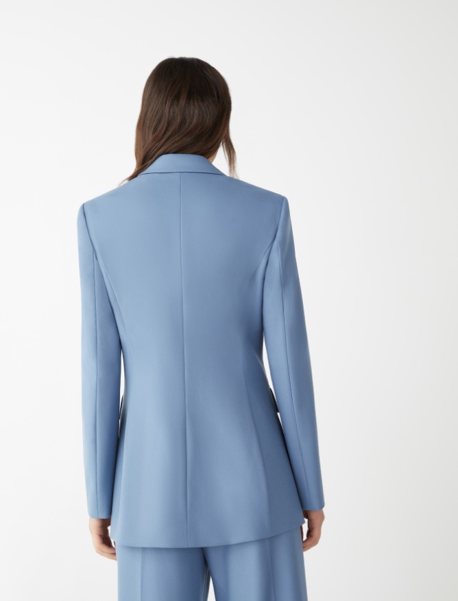 Figure-skimming blazer -  - iBlues