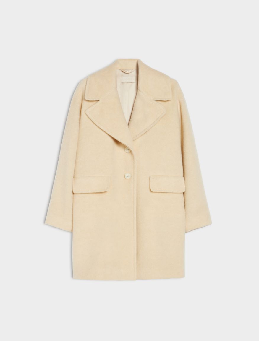 Egg-shaped coat - HONEY - 5 - iBlues