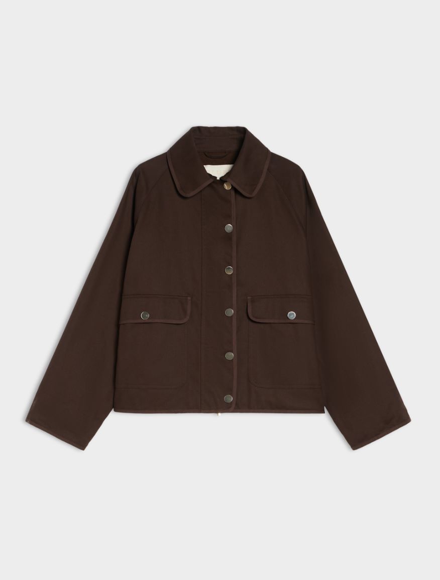 Waxed jacket - BROWN - 5 - iBlues