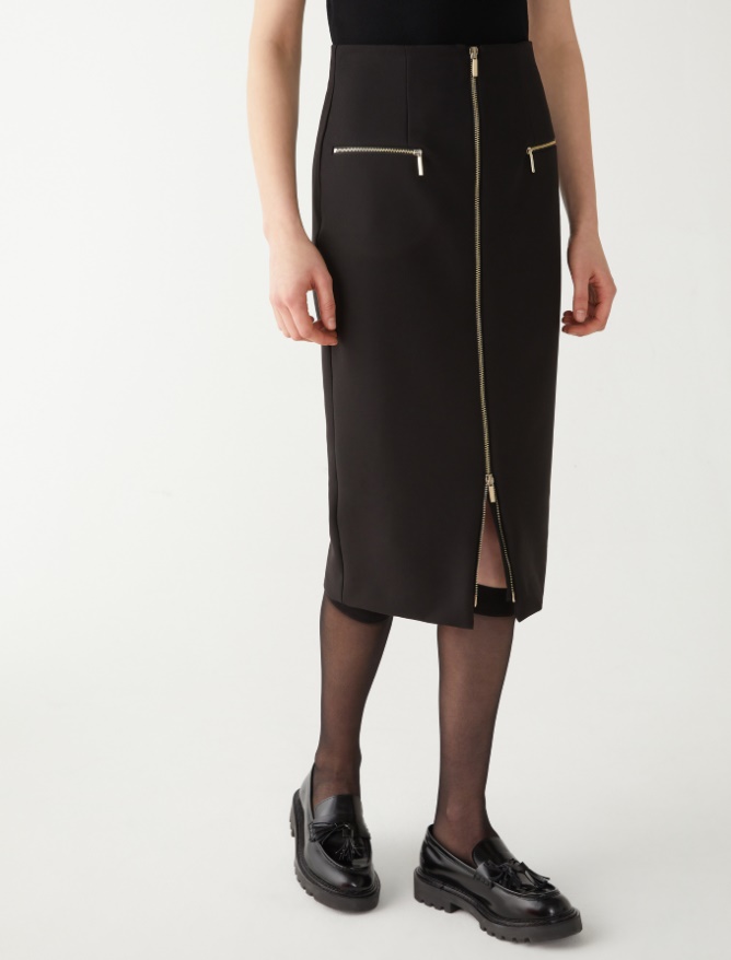 Slim-fit skirt -  - iBlues