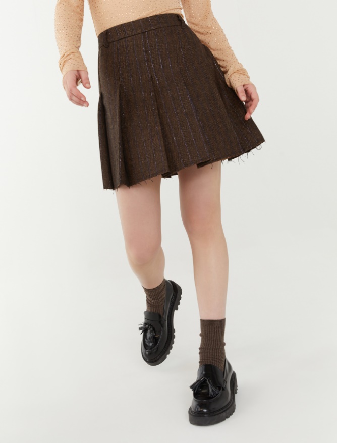 Pleated skirt -  - iBlues