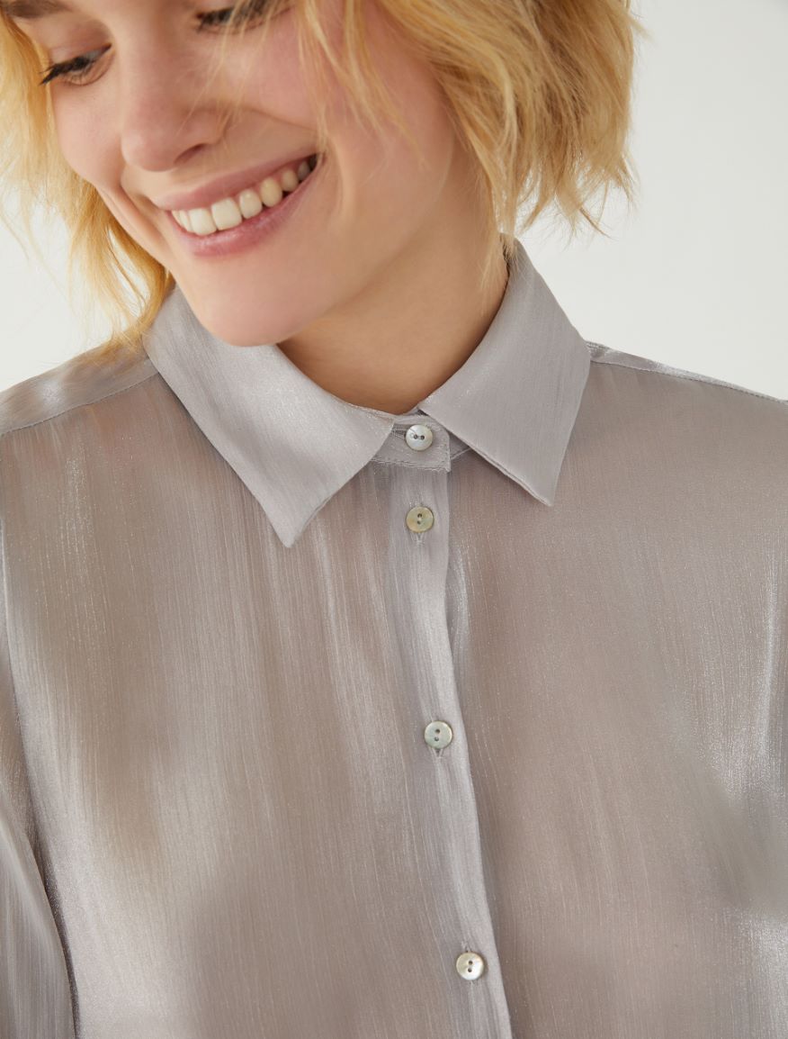 Relaxed-fit shirt - PEARL - 3 - iBlues