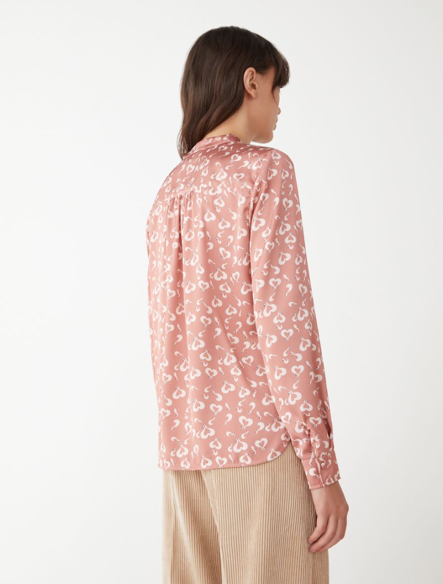 Printed blouse - PINK - 2 - iBlues