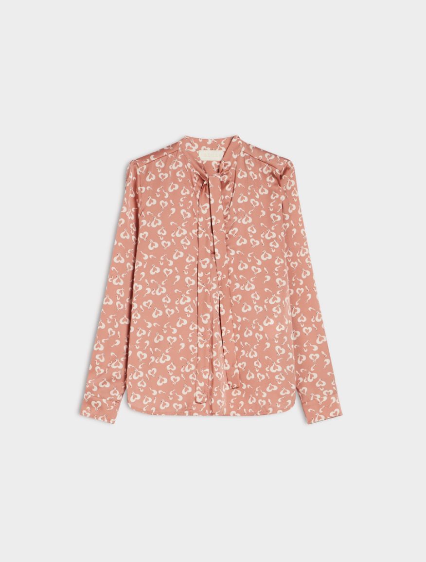 Printed blouse - PINK - 5 - iBlues