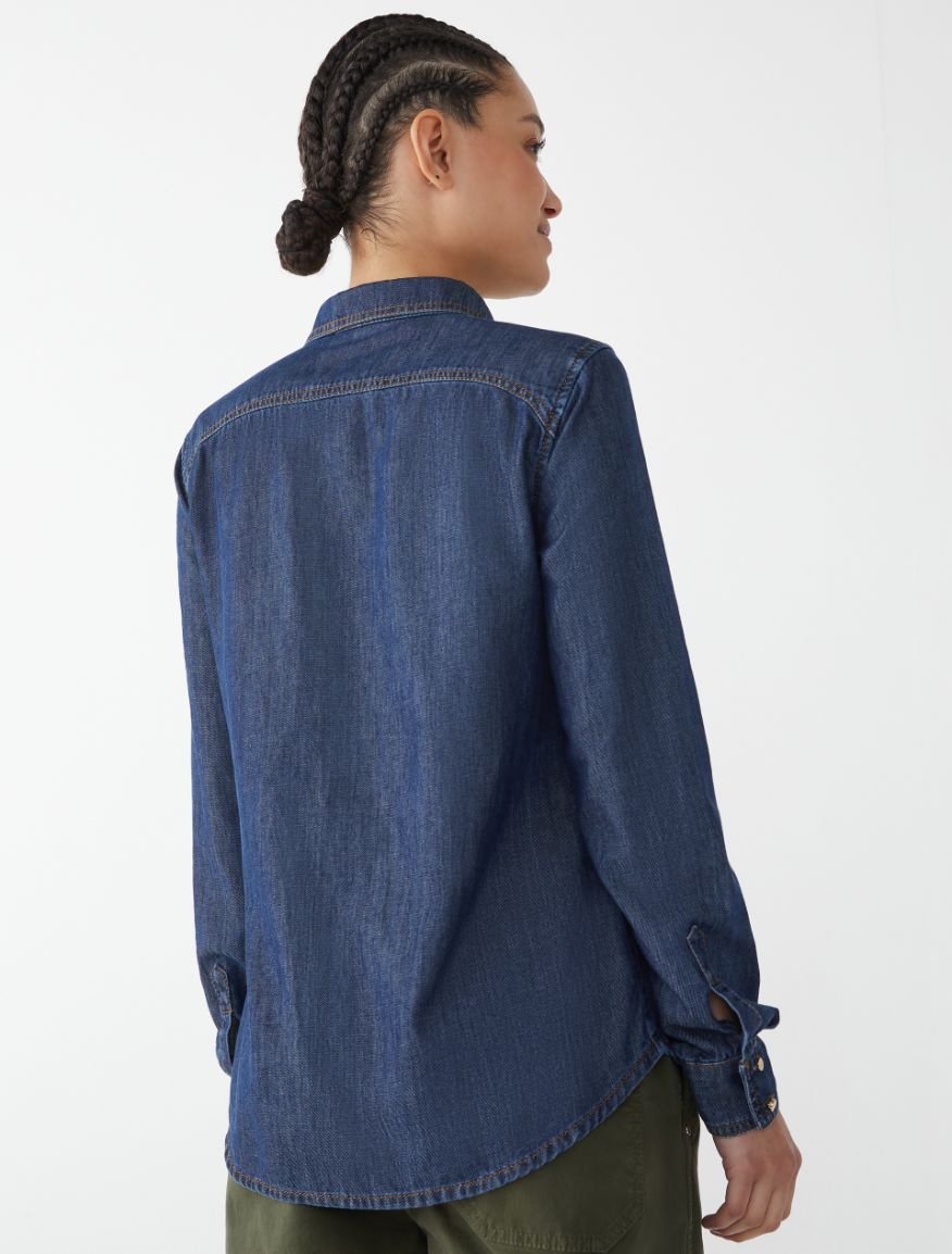 Denim shirt - BLUE JEANS - 2 - iBlues