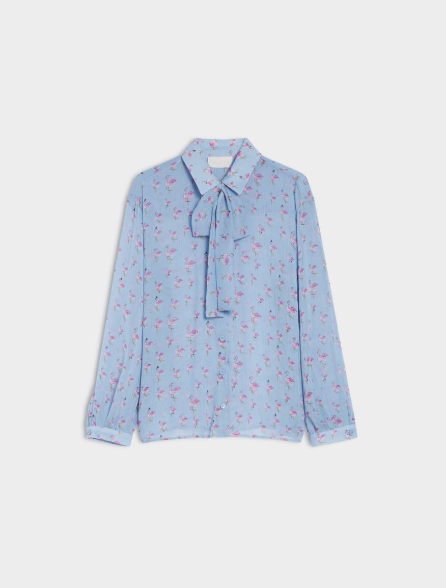 Printed shirt - DUST BLUE - 5 - iBlues