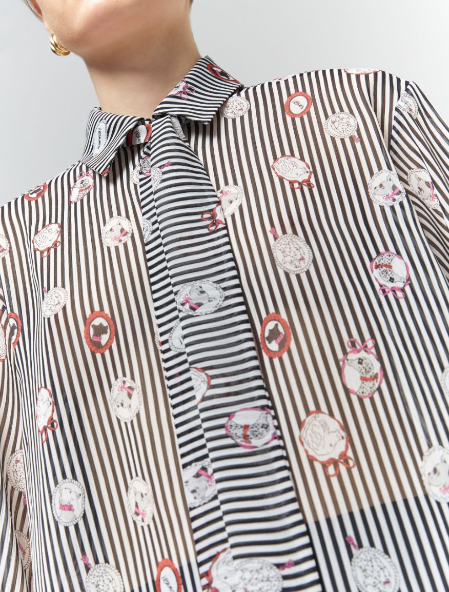 Printed shirt - WHITE - 3 - iBlues