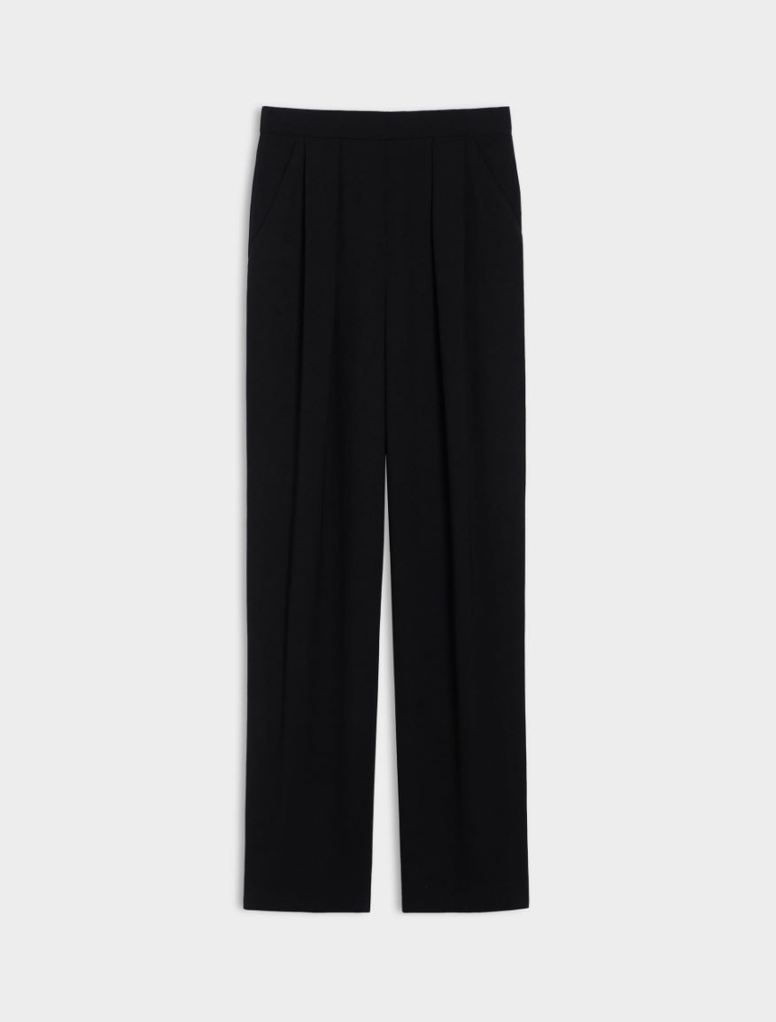 Relaxed-fit trousers - BLACK - 5 - iBlues