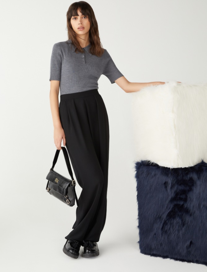 Relaxed-fit trousers -  - iBlues