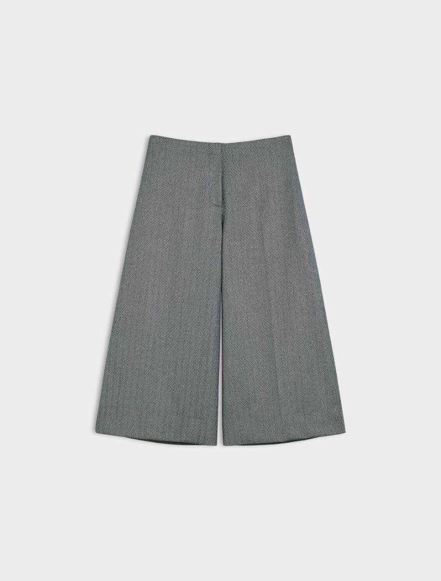 Cropped trousers - Medium grey - 5 - iBlues