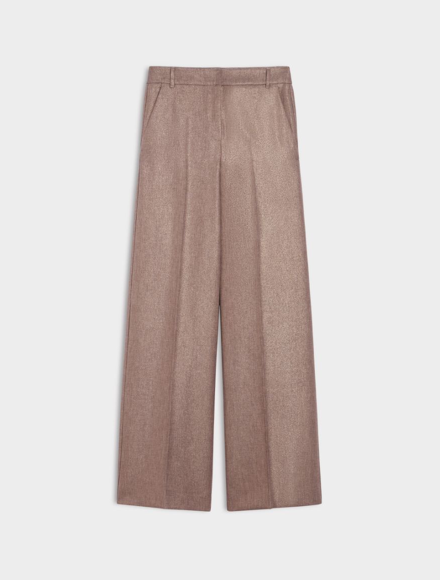 Wide-leg trousers - TURTLEDOVE - 5 - iBlues