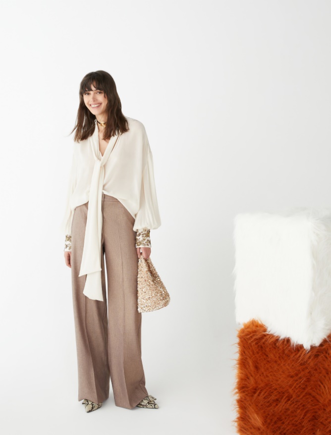 Wide-leg trousers - TURTLEDOVE - iBlues