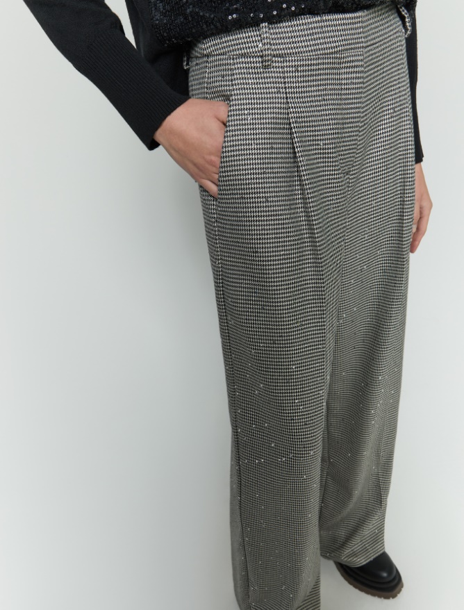 Wide-leg trousers -  - iBlues