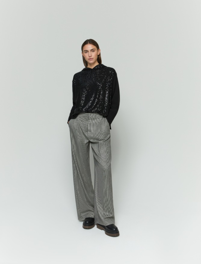 Wide-leg trousers -  - iBlues