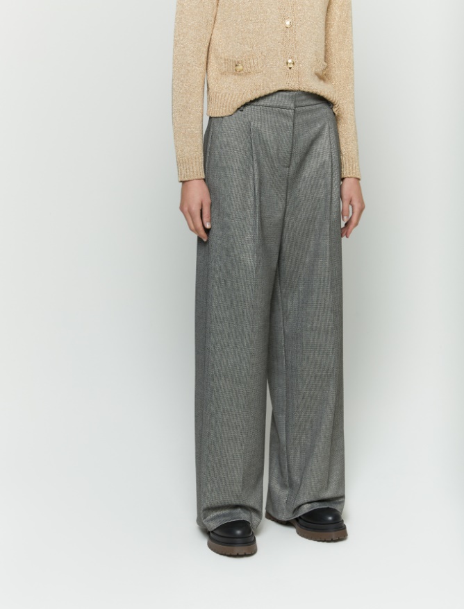 Wide-leg trousers -  - iBlues