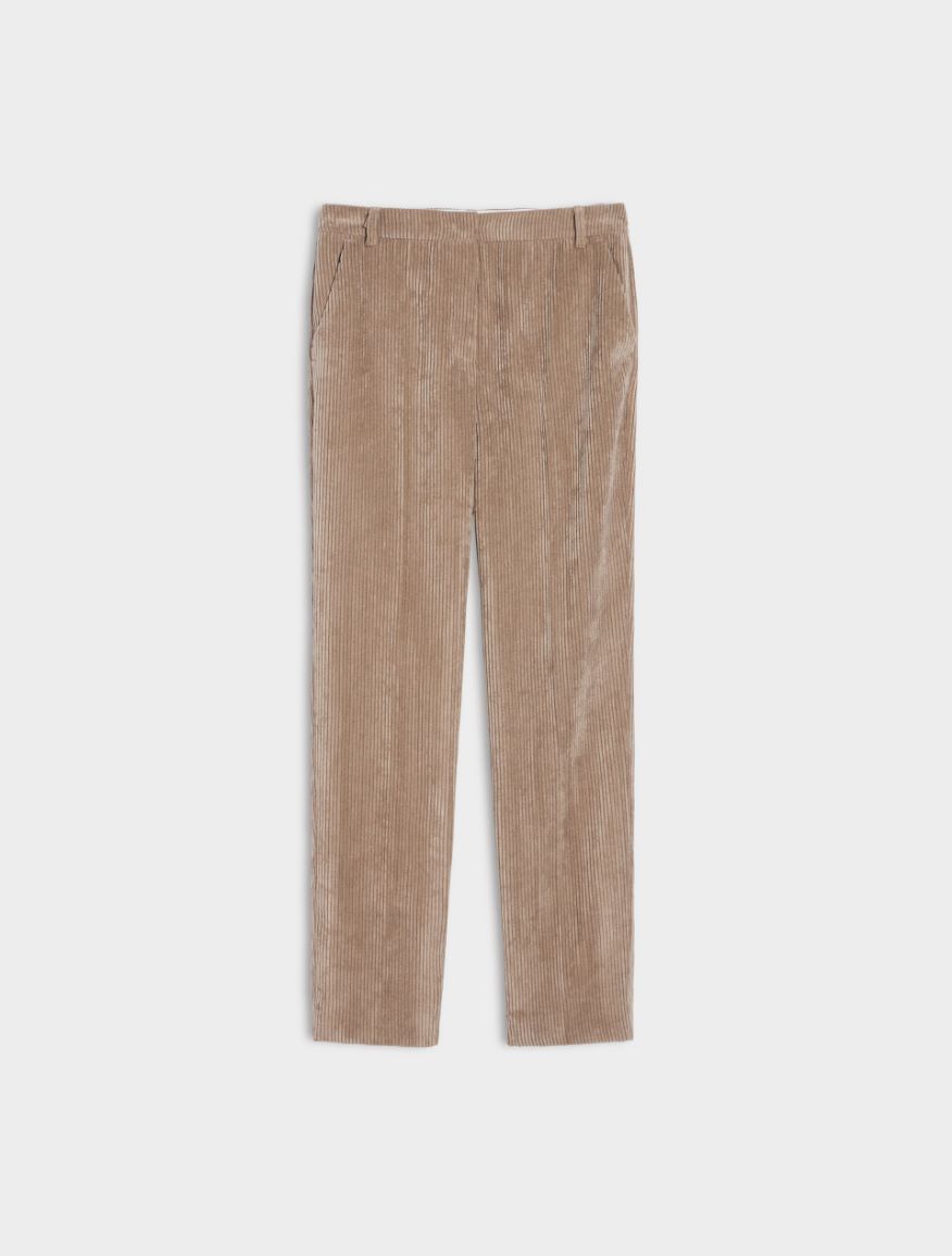 Semi-fitted trousers - MUD - 5 - iBlues