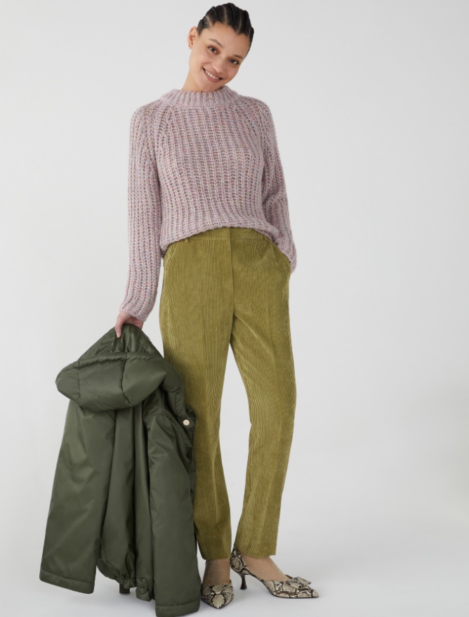 Semi-fitted trousers -  - iBlues