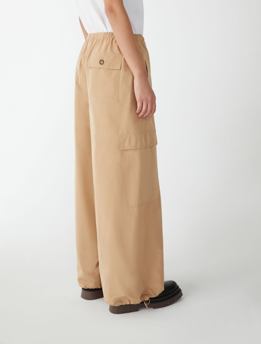 Cargo trousers - BEIGE - 2 - iBlues