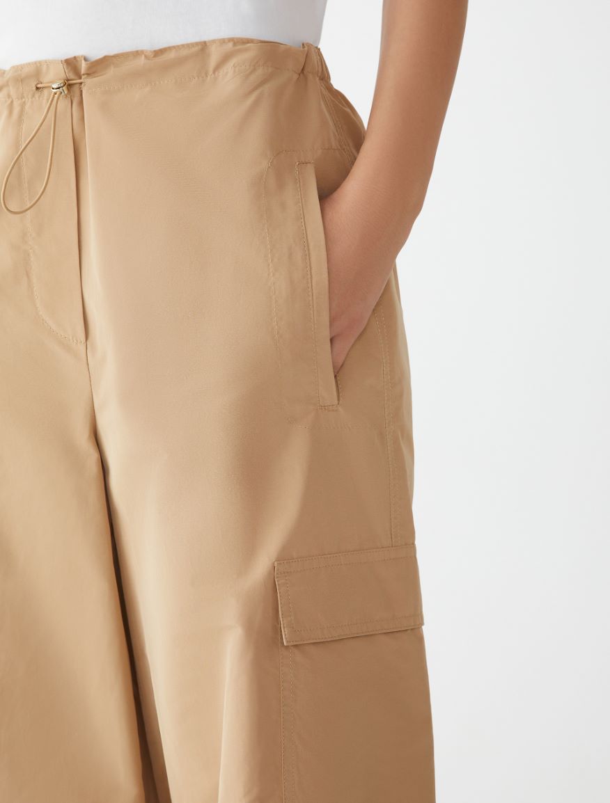 Cargo trousers - BEIGE - 3 - iBlues