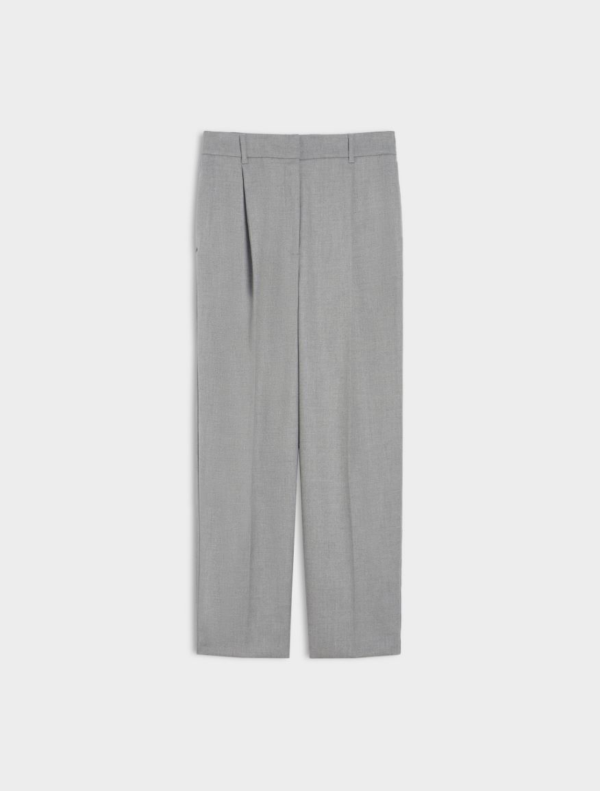 Relaxed-fit trousers - MELANGE GREY - 5 - iBlues