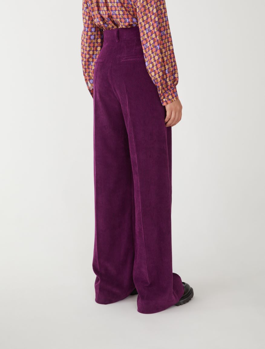 Pantaloni ampi - VIOLA - 2 - iBlues