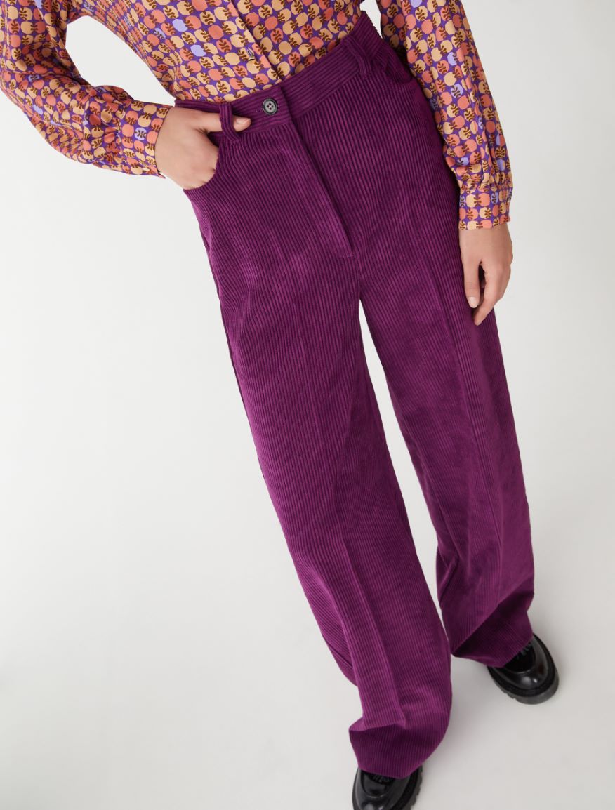 Pantaloni ampi - VIOLA - 3 - iBlues