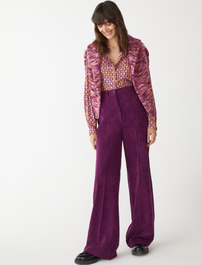 Wide-leg trousers -  - iBlues