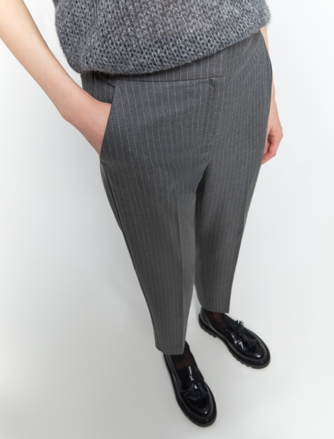 Semi-fitted trousers -  - iBlues