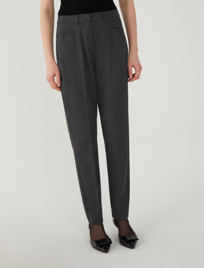 Semi-fitted trousers -  - iBlues