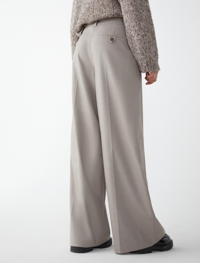 Wide-leg trousers -  - iBlues