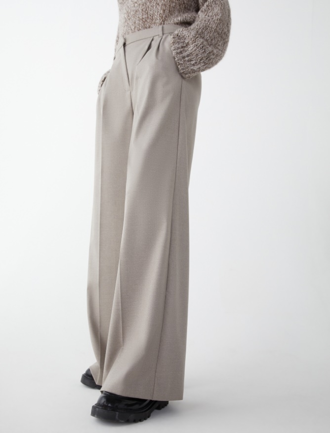 Wide-leg trousers -  - iBlues