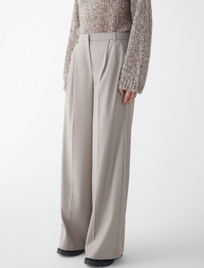 Wide-leg trousers -  - iBlues