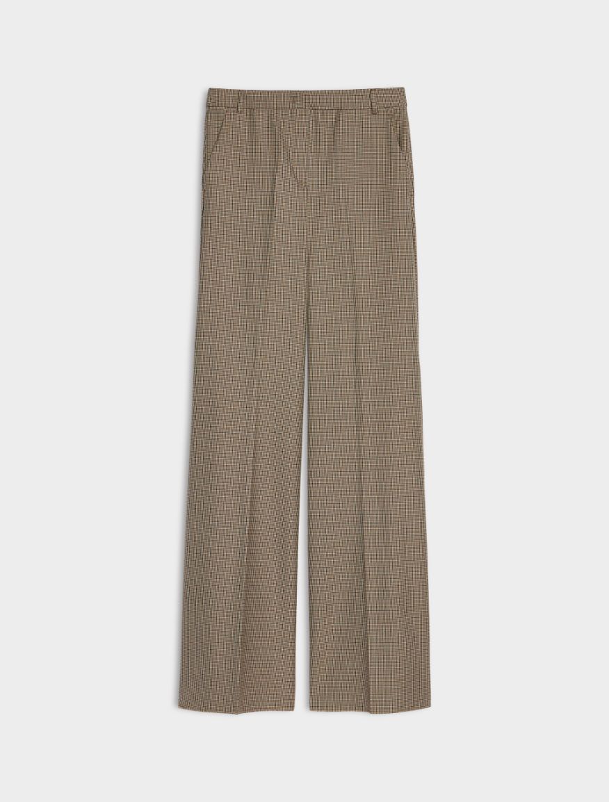 Flowing trousers - CAMEL - 5 - iBlues