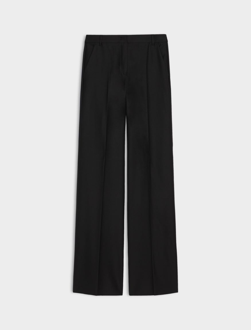 Flowing trousers - BLACK - 5 - iBlues