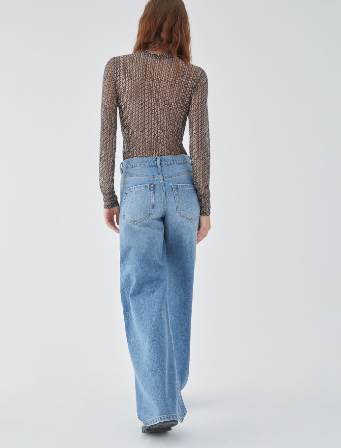 Wide-leg jeans -  - iBlues