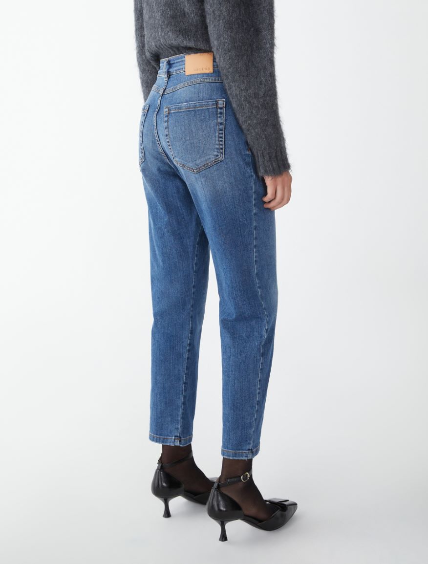 Mom-fit jeans - BLUE JEANS - 2 - iBlues