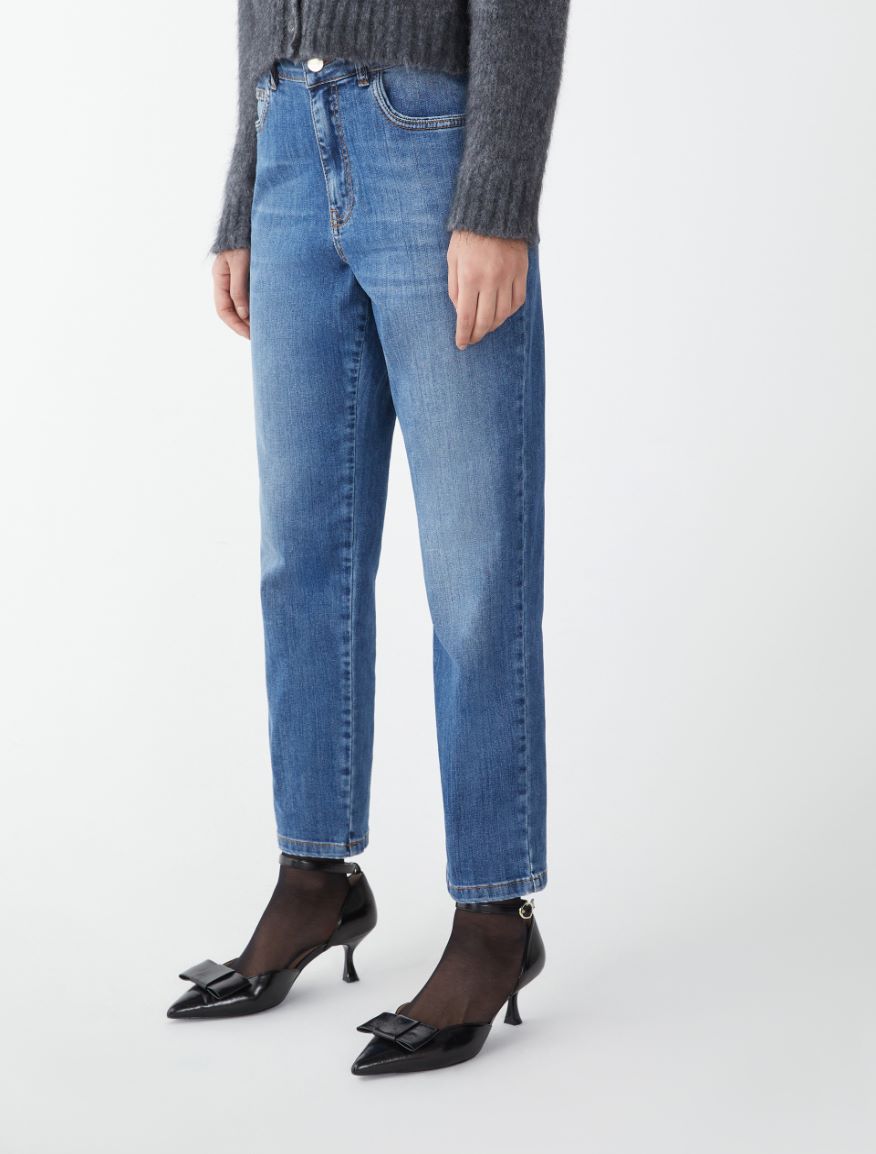 Mom-fit jeans - BLUE JEANS - iBlues